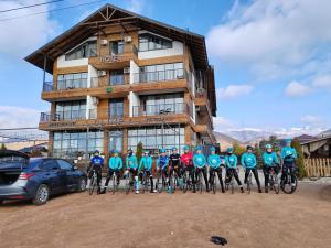 From November 23 to December 10, 2023 in Cholpan-Ata (Kyrgyzstan), athletes of the training center of the track-tempo cycling department (juniors, junior women) undergo training camps on special physical training in preparation for international competitions