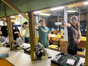 Training camp before the World Championship in bullet shooting