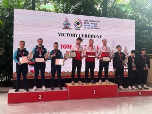 The team of Kazakhstan won a silver medal