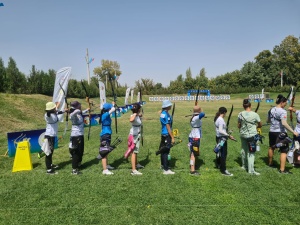 Международном турнире по стрельбе из лука в г.Ташкент (Узбекистан)